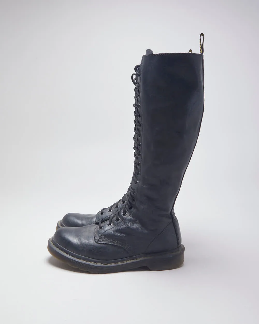 Vintage Dr Martens Ultra High Top Leather Boots - UK 7 sold by Rokit product image thumbnail 5