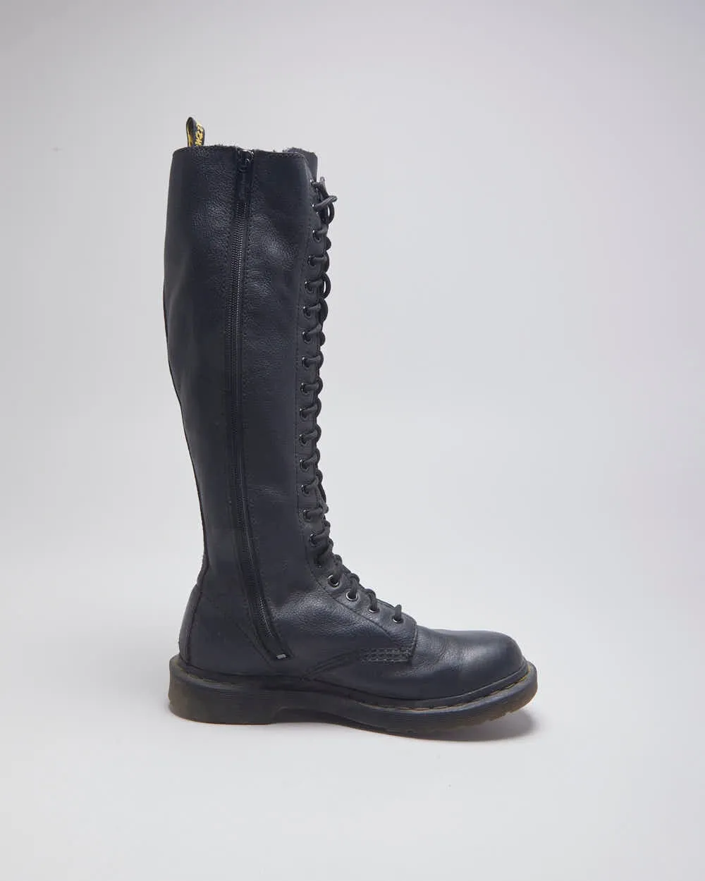 Vintage Dr Martens Ultra High Top Leather Boots - UK 7 sold by Rokit product image thumbnail 2