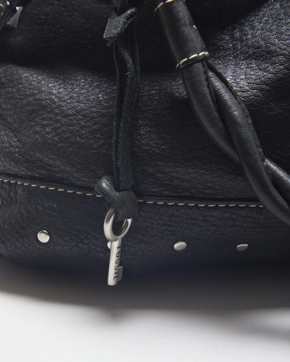 Fossil Black Leather Handbag sold by Rokit product image thumbnail 3