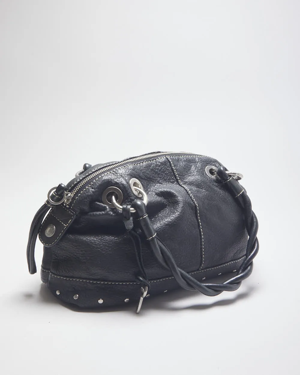 Fossil Black Leather Handbag sold by Rokit product image thumbnail 2