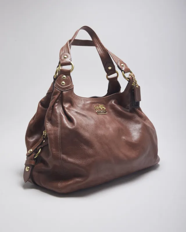 Coach Brown Leather Handbag Bag sold by Rokit