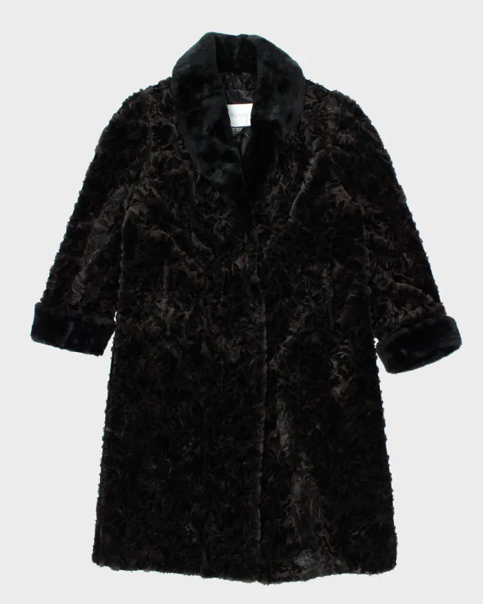 Bellessa Long Faux Fur Coat - M sold by Rokit