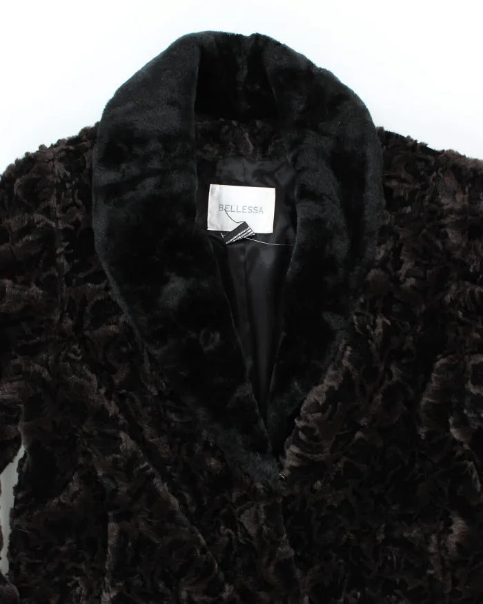 Bellessa Long Faux Fur Coat - M sold by Rokit product image thumbnail 3