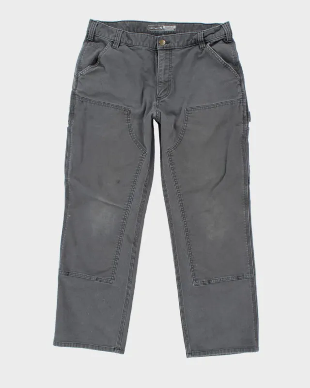 Vintage Carhartt Workwear Double Knee Carpenter Trousers - W36 L27 sold by Rokit