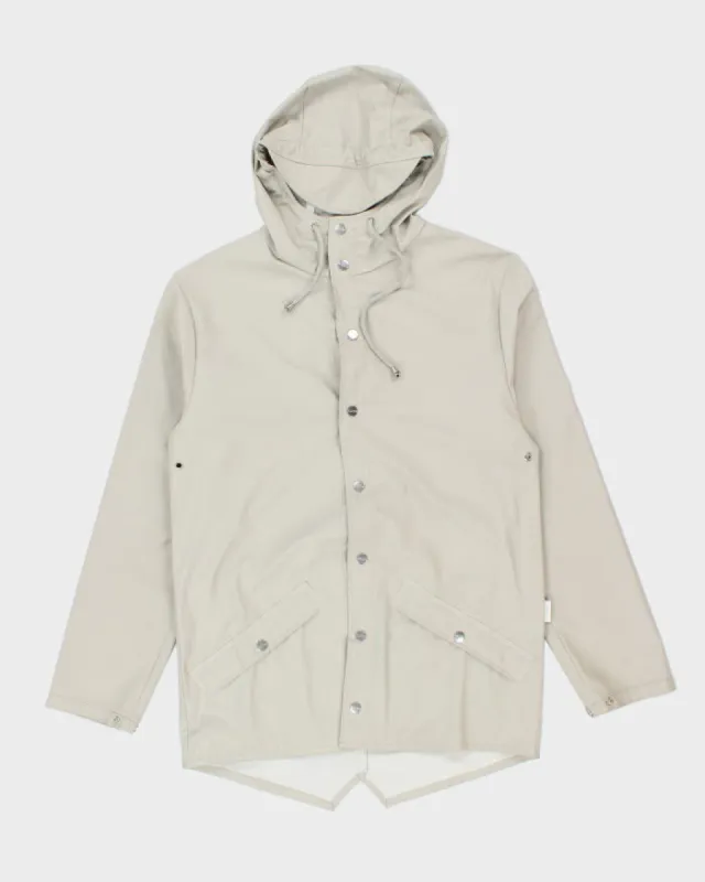 Rains Lightweight Waterproof Hooded Jacket - XS sold by Rokit