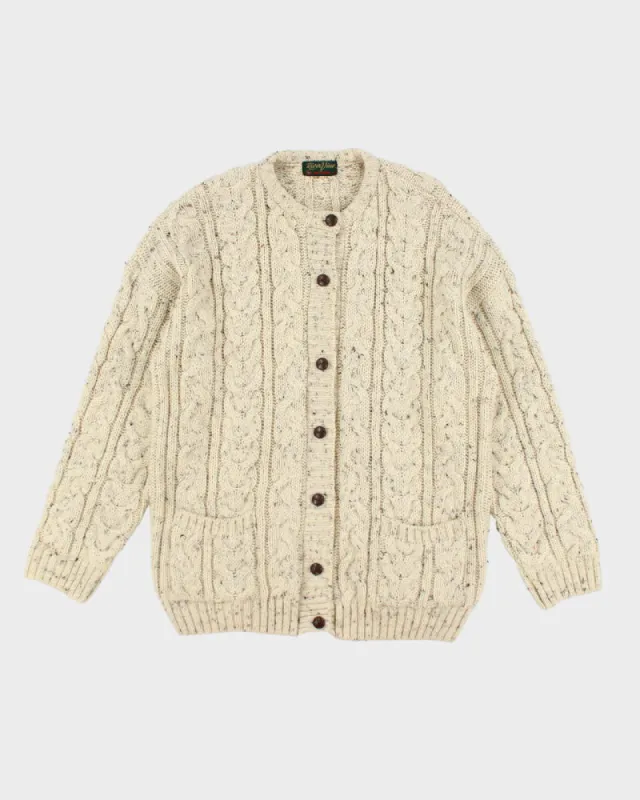Vintage River View Wool Cardigan - XL sold by Rokit