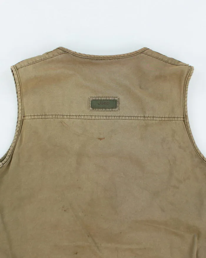 Vintage 90's Jeep Multi Pocket Fishing Gilet - XXL sold by Rokit product image thumbnail 5