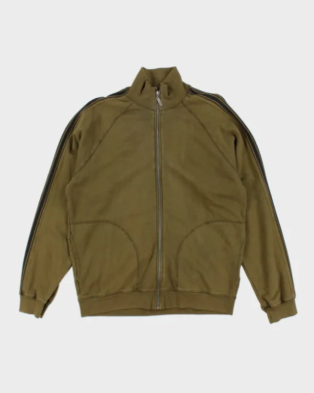 Juicy Couture Khaki Track Jacket - L sold by Rokit