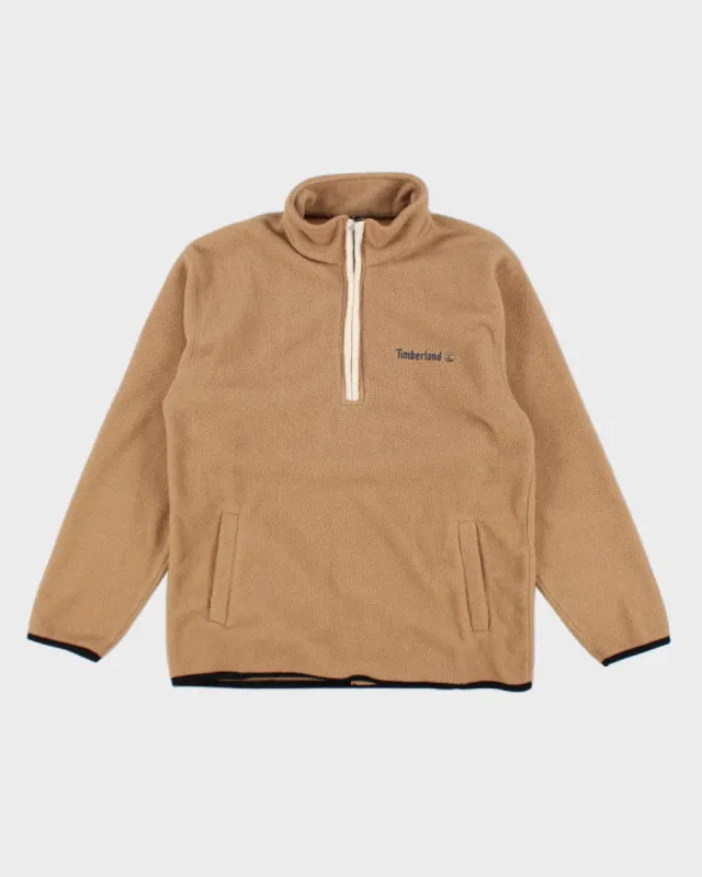 Vintage 2000's Timberland Half Zip Fleece - L sold by Rokit