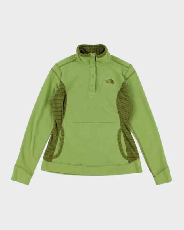 Vintage 2000's Women's The North Face Quarter Button Up Fleece - S sold by Rokit