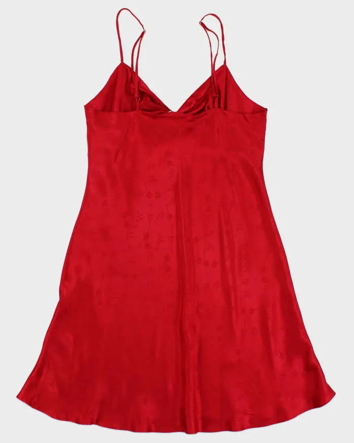 Vintage Deadstock La Vie En Rose Red Slip Dress - XL sold by Rokit product image thumbnail 2