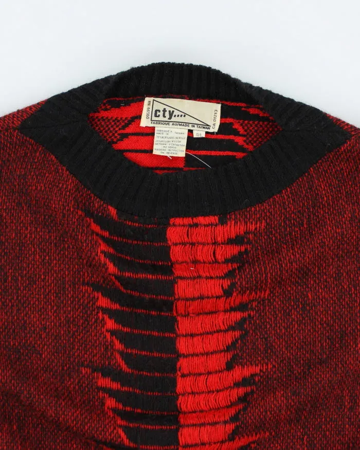 Vintage 80s Batwing Knit Jumper - L sold by Rokit product image thumbnail 3