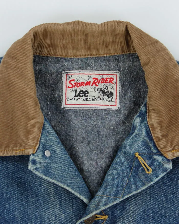Vintage 80's Lee Stormriders Heavyweight Denim Jacket - L sold by Rokit product image thumbnail 5