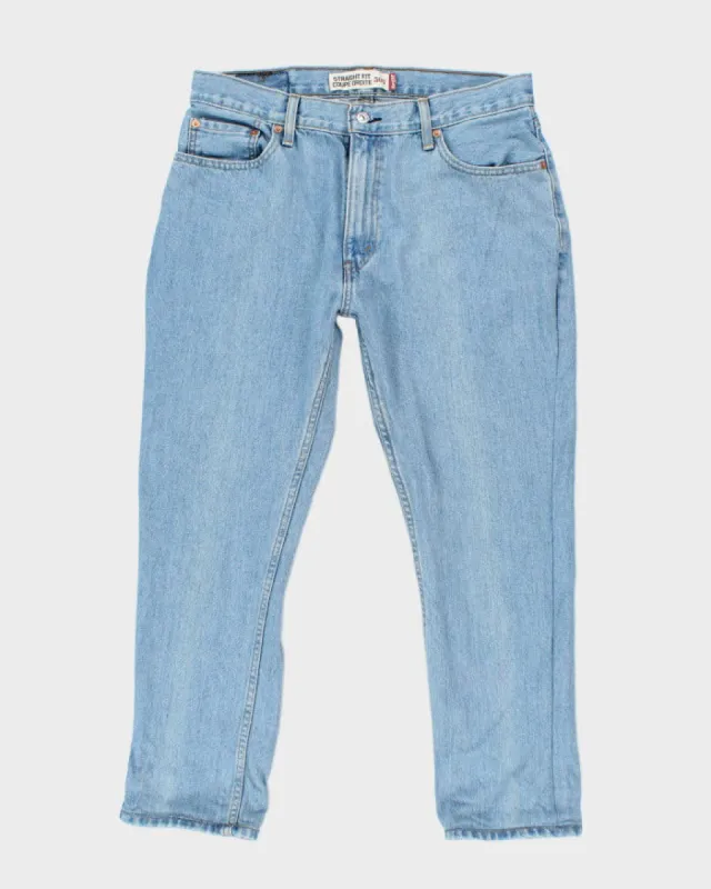 Vintage Levi's 505 Light Wash Jeans - W34 L25 sold by Rokit