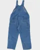 Vintage 90's Carhartt Workwear Light Wash Denim Dungarees - W46 L27 sold by Rokit