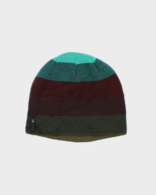 Vintage Arc'teryx Striped Skull Beanie - OS sold by Rokit