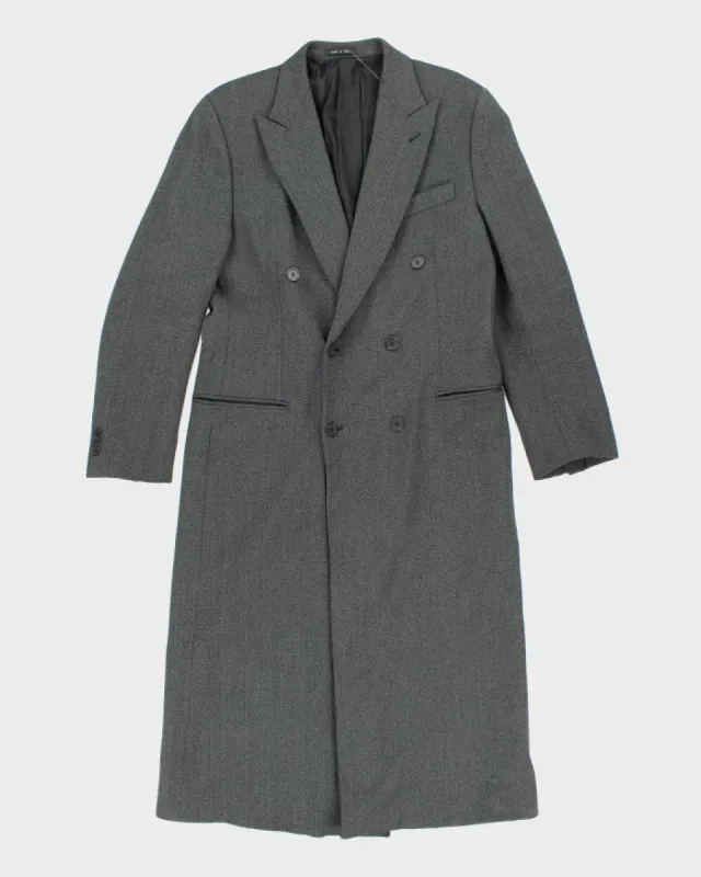 Vintage 90s Emporio Armani Wool Blend Overcoat - L sold by Rokit
