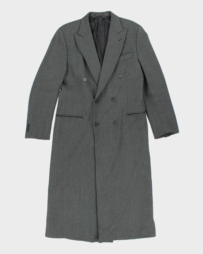 Vintage 90s Emporio Armani Wool Blend Overcoat - L sold by Rokit