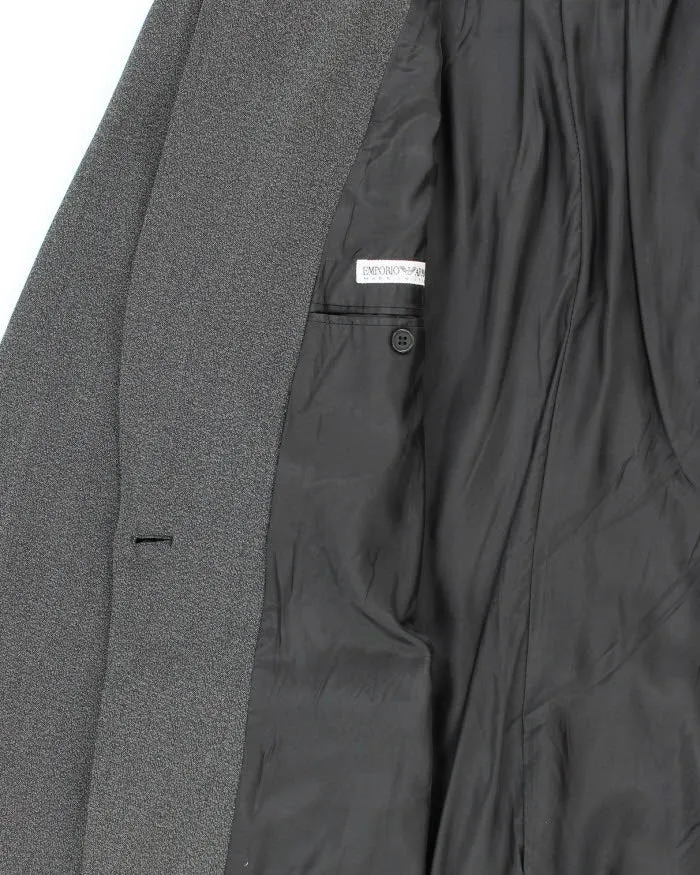 Vintage 90s Emporio Armani Wool Blend Overcoat - L sold by Rokit product image thumbnail 4