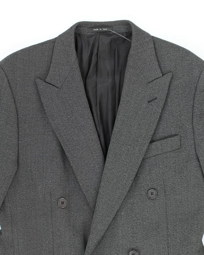 Vintage 90s Emporio Armani Wool Blend Overcoat - L sold by Rokit product image thumbnail 3