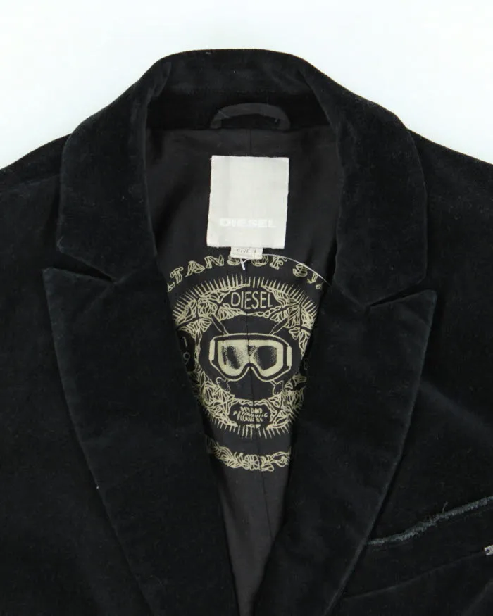 Vintage Diesel Velvet Blazer Jacket - L sold by Rokit product image thumbnail 5