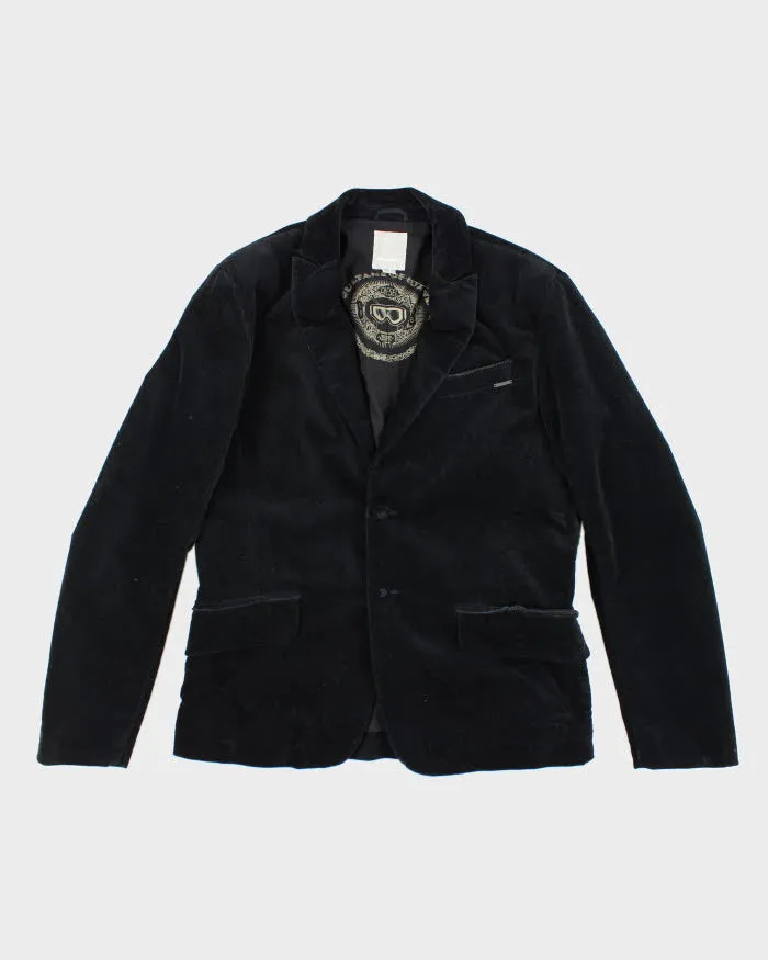 Vintage Diesel Velvet Blazer Jacket - L sold by Rokit