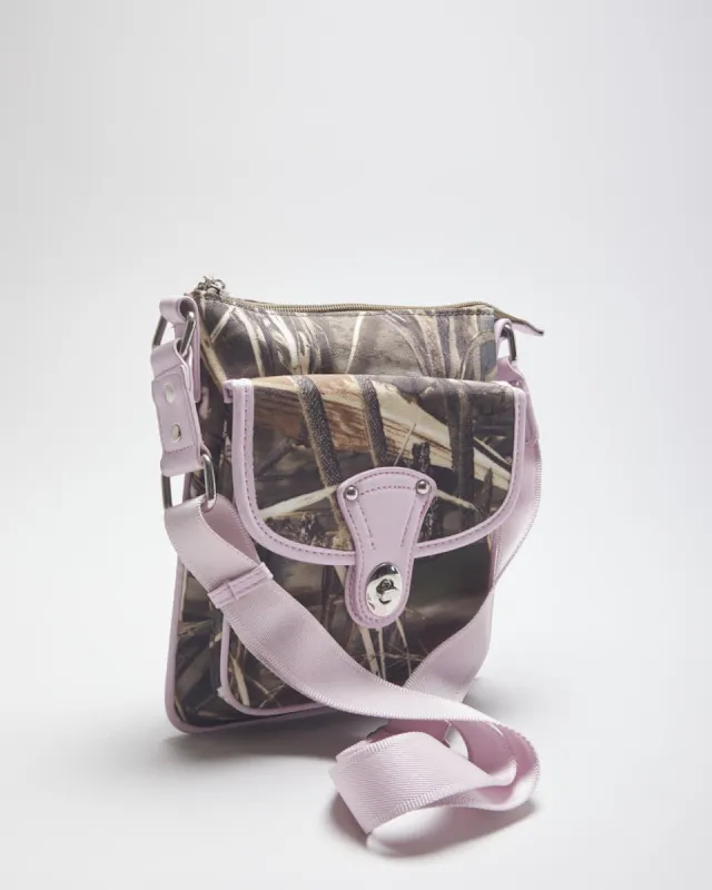 Y2k 00s Camouflage Crossbody Bag sold by Rokit