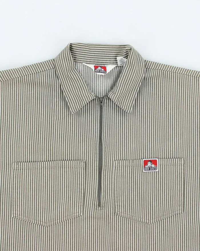 Vintage Ben Davies Short Sleeve Quarter Zip Shirt - XL sold by Rokit product image thumbnail 3