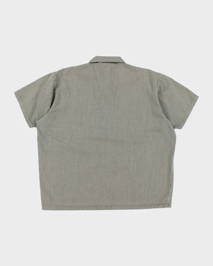 Vintage Ben Davies Short Sleeve Quarter Zip Shirt - XL sold by Rokit product image thumbnail 2