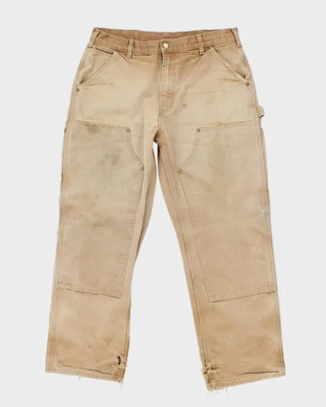 Vintage 2000's Carhartt Heavyweight Double Knee Carpenter Trousers - W34 L28 sold by Rokit