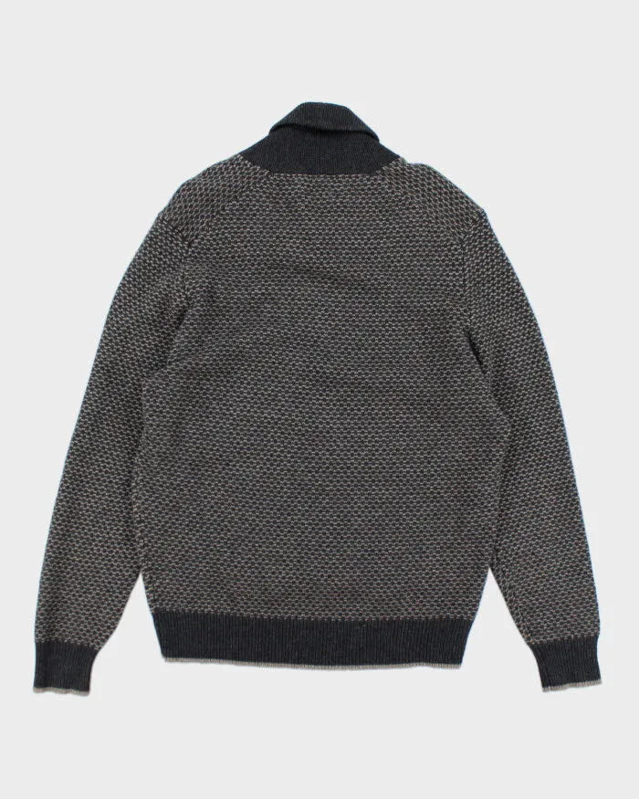 Deadstock Black Brown Wool Blend Jumper - L sold by Rokit product image thumbnail 2