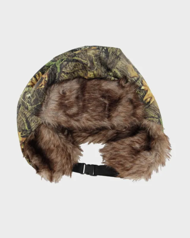 Vintage 2000's Real Tree Camouflage Lined Cold Weather Hat - OS sold by Rokit