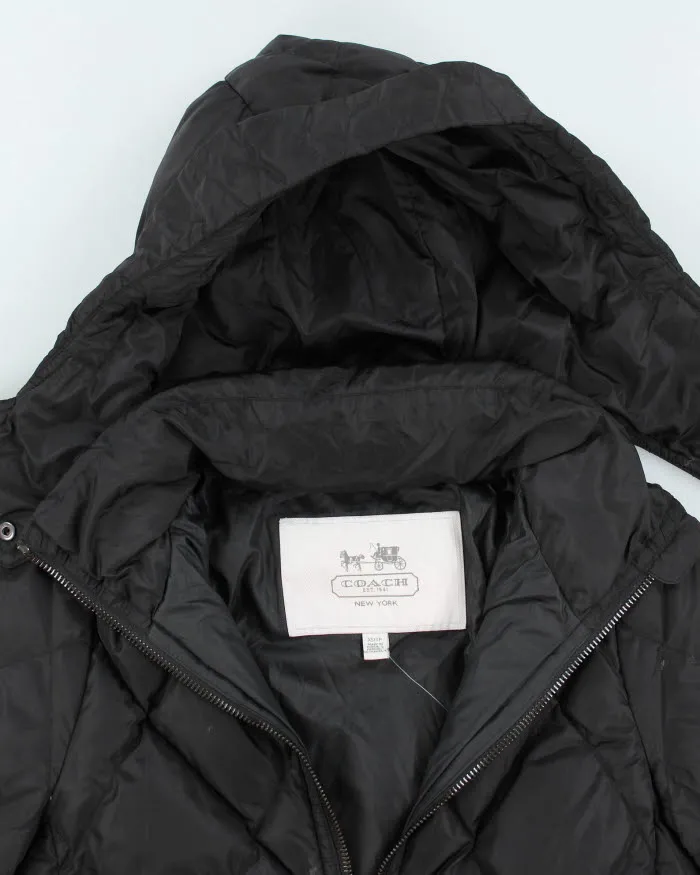 Vintage Y2K Coach Insulated Hooded Puffer Jacket - XS sold by Rokit product image thumbnail 3