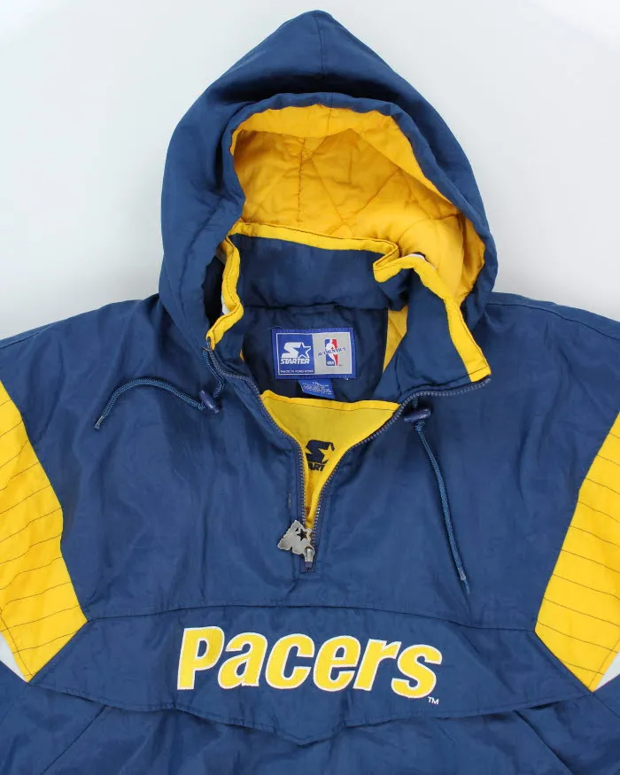 Vintage 90's Starter NBA Pacers Basketball Sports Jacket - L sold by Rokit product image thumbnail 3