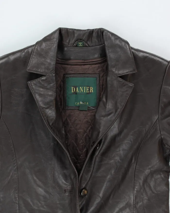 Vintage Danier Lined Leather Jacket - M sold by Rokit product image thumbnail 3