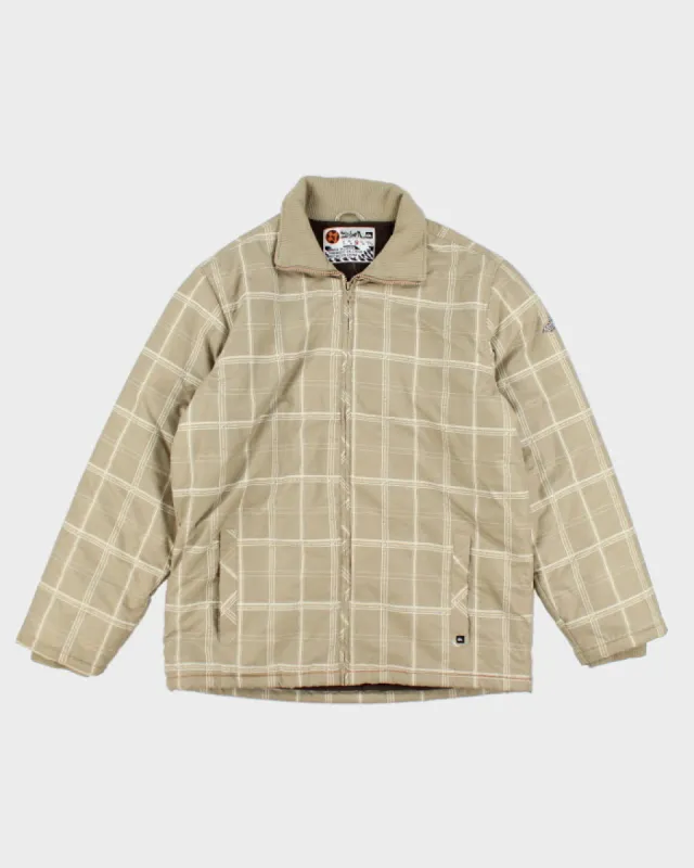 Vintage Y2K Quiksilver Oversized Quilted Jacket - L sold by Rokit