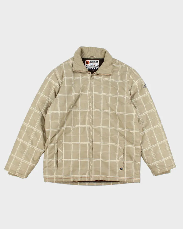 Vintage Y2K Quiksilver Oversized Quilted Jacket - L sold by Rokit