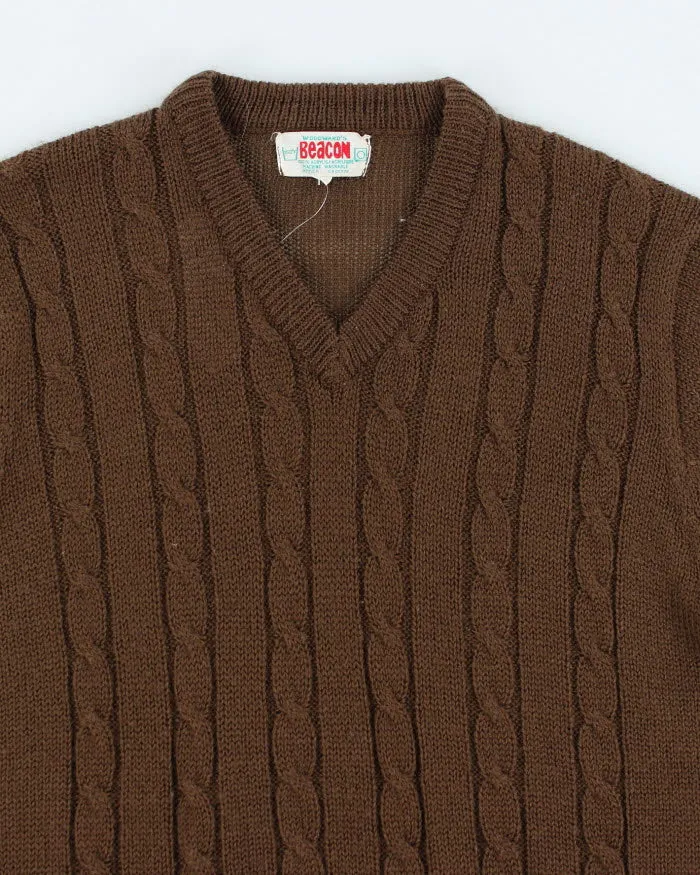 Vintage Beacon Aran Knit Jumper - L sold by Rokit product image thumbnail 3