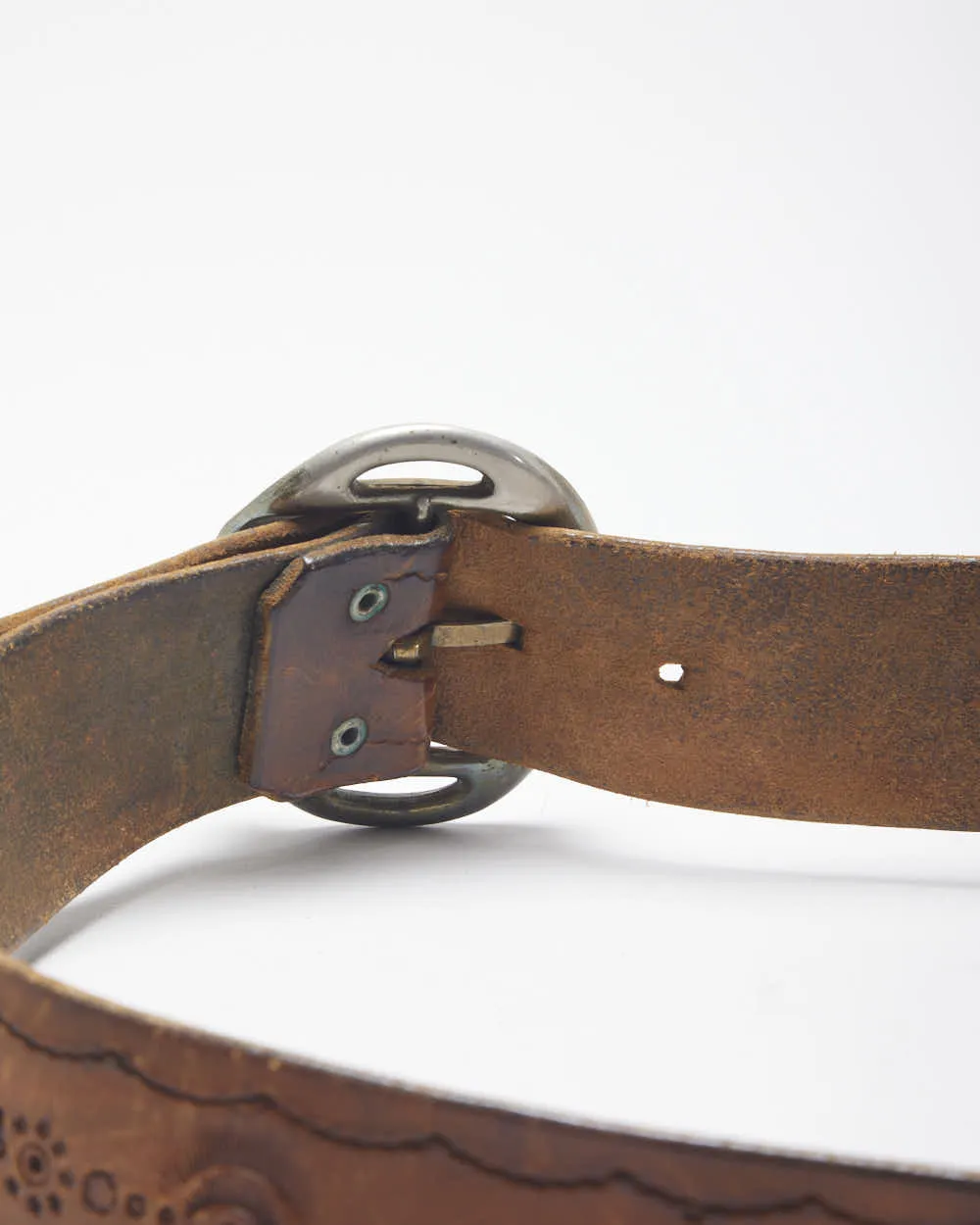 Vintage Leather Western Belt - W30-W32 sold by Rokit product image thumbnail 4