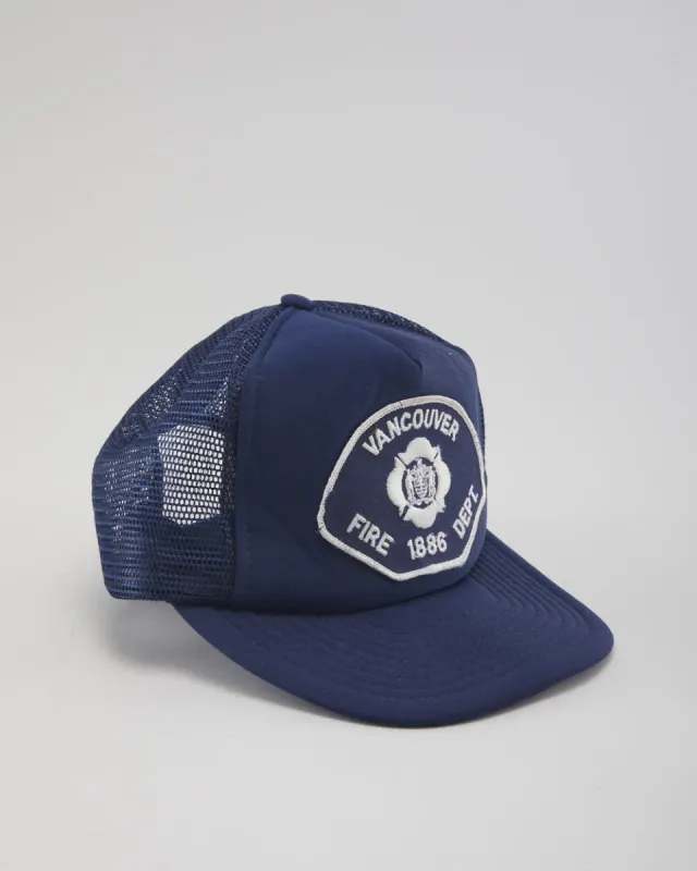 Vintage 90's Vancouver Fire Department Trucker Cap - OS made by Rokit