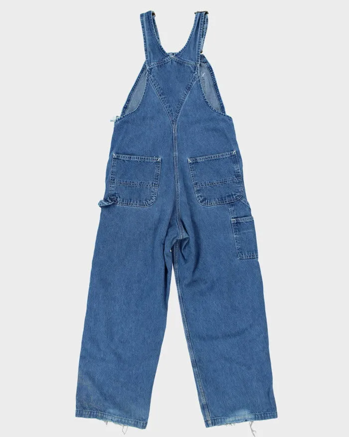 Vintage 90's Carhartt Workwear Light Wash Denim Dungarees - W32 L27 sold by Rokit product image thumbnail 2