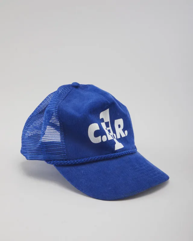 Vintage 90's Corduroy Trucker Cap - OS sold by Rokit