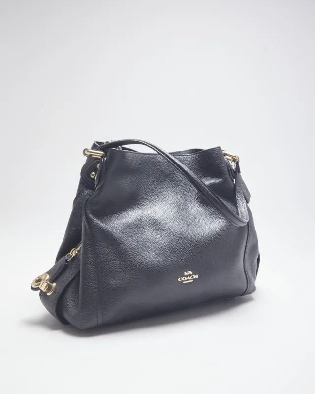 Vintage Y2K Coach Leather Shoulder Bag sold by Rokit