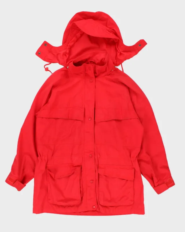 Vintage Women's Eddie Bauer Hooded Multi Pocket Jacket - L sold by Rokit