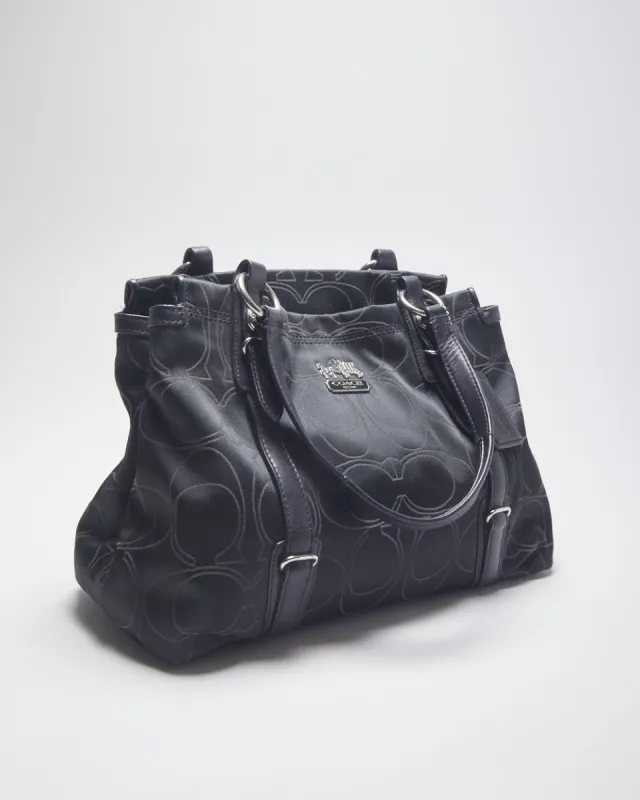 Vintage Coach Monogram Hand Bag sold by Rokit