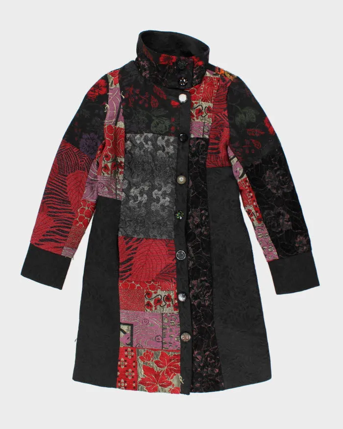 Vintage Patch Work Jacket - M sold by Rokit