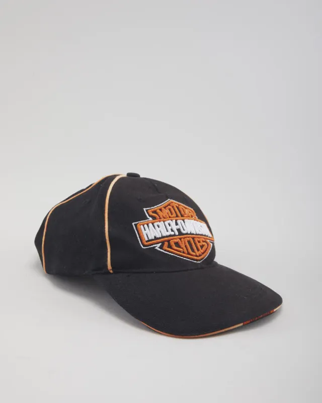 Vintage 2000's Harley Davidson Embroidered Baseball Cap - OS sold by Rokit