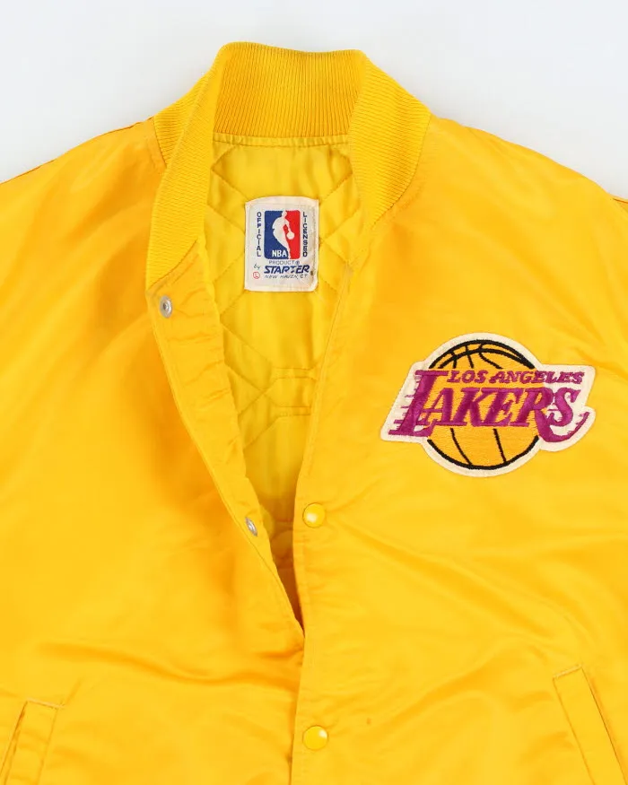 Vintage 90's LA Lakers Starter Jacket - L sold by Rokit product image thumbnail 3