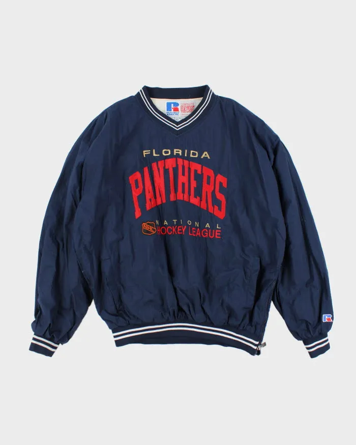 Vintage 90's Florida Panthers Pullover Windbreaker - XL sold by Rokit