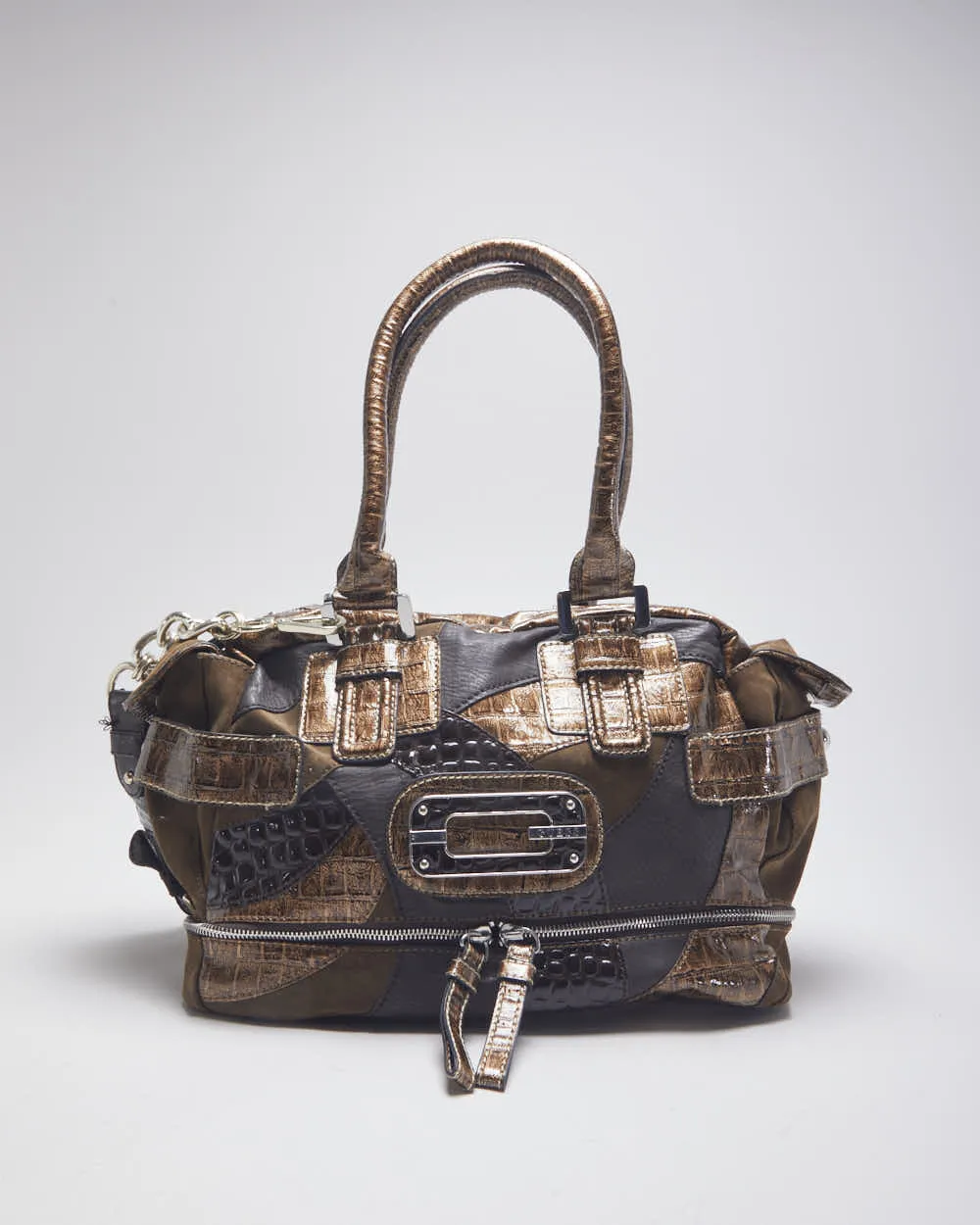 Y2k 00s Guess Brown Handbag sold by Rokit product image thumbnail 3